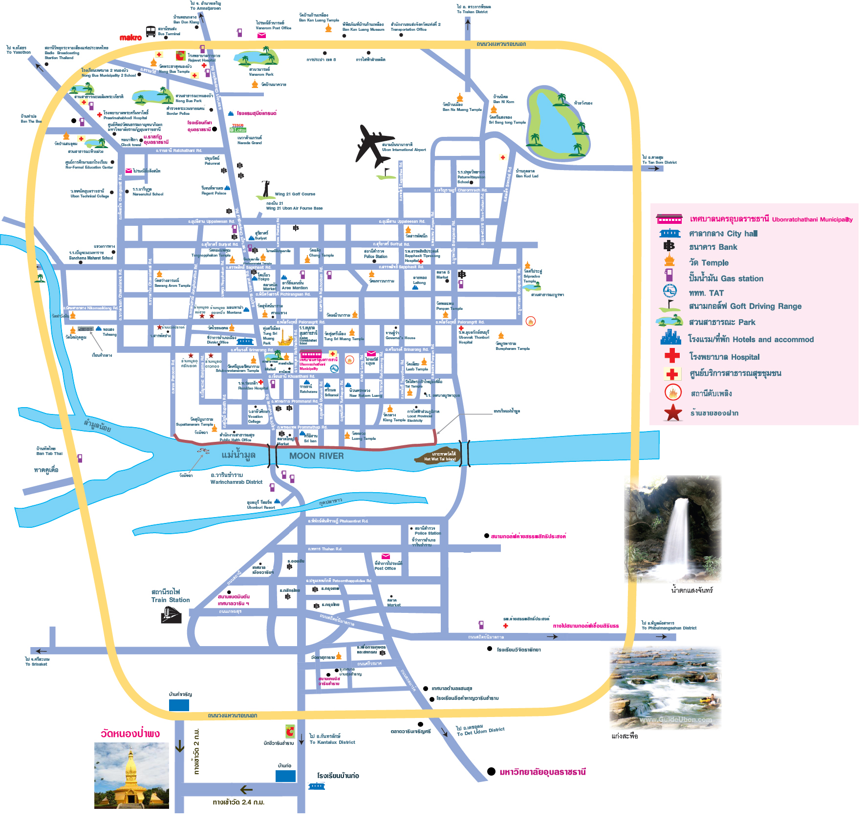 map ubon pahpong big